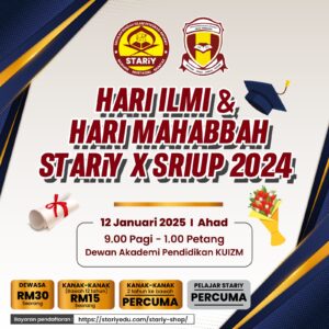 Tiket Hari Ilmi & Hari Mahabbah sesi 2024/2025